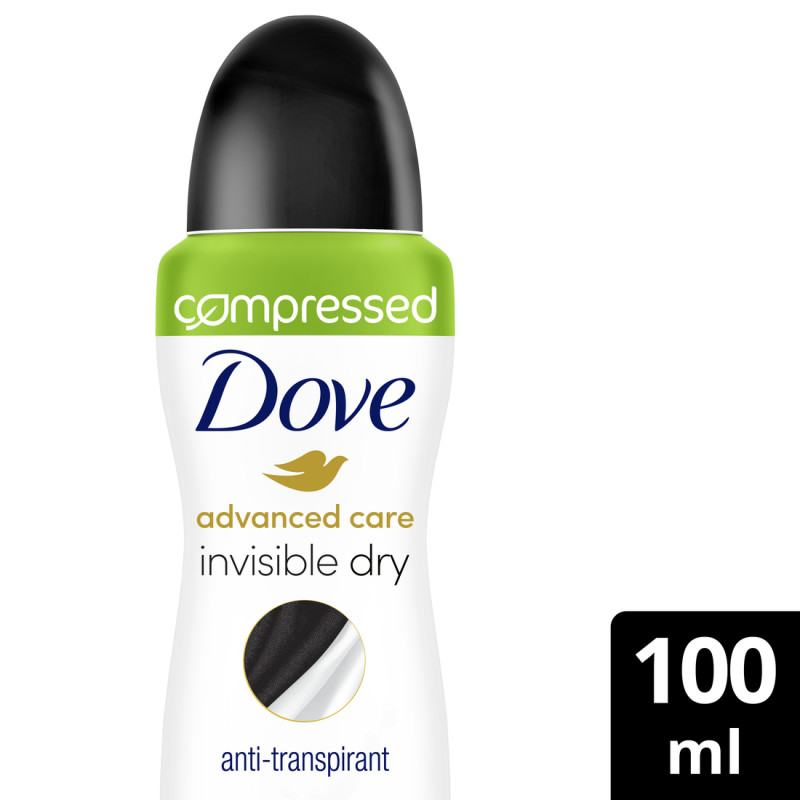 D Odorants Dove Spray Compress Anti Transpirant Advanced Care