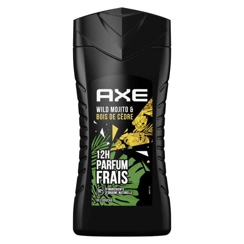 Axe Gel Douche Homme Wild H Parfum Frais Ml