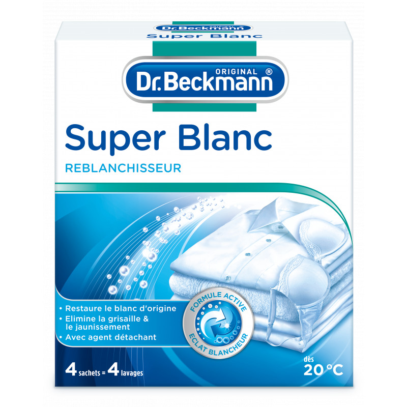 Dr. Beckmann super blanc reblanchisseur 4 sachets