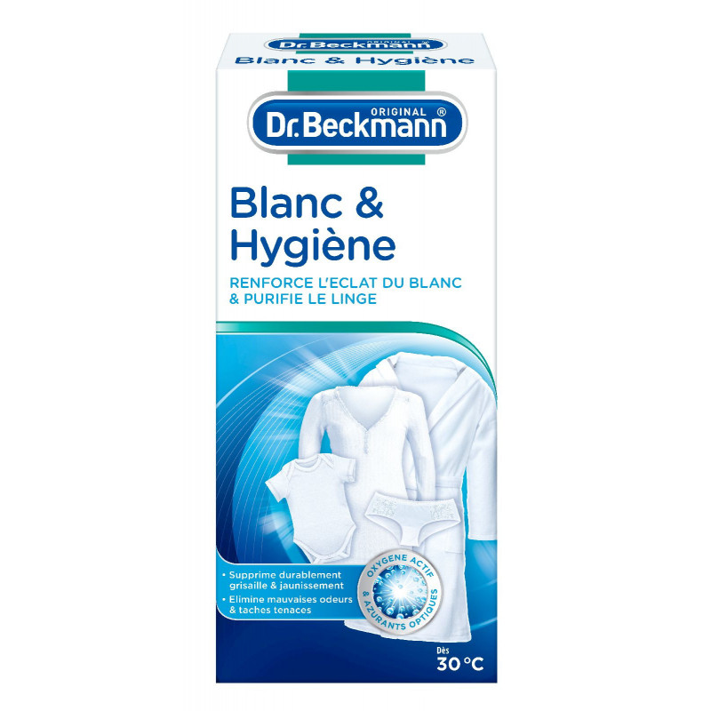 Dr. Beckmann blanc et hygiene 500 gr