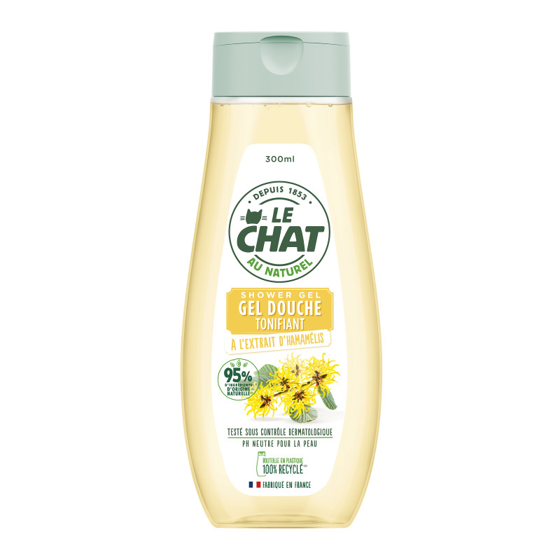 Le Chat - Gel Douche - Extrait D'Hamamelis - 300 Ml