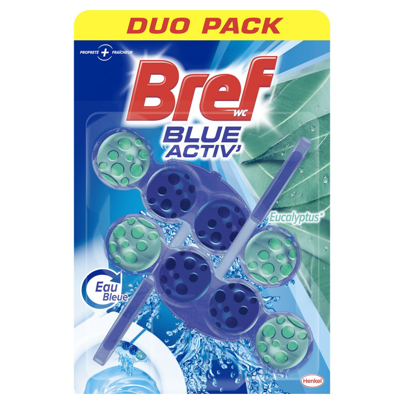 BREF WC Blue Activ' Eucalyptus Duo-Pack