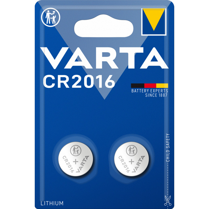 Varta - Pile électronique CR2016 blister de 2