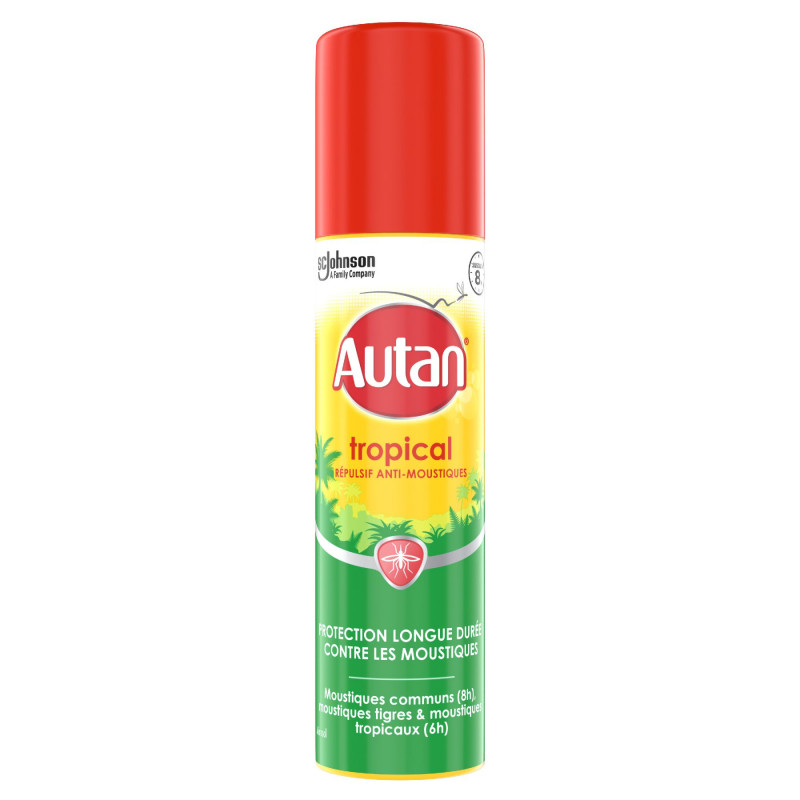 Pack de 3 - Autan Tropical Spray Aerosol 100 Ml