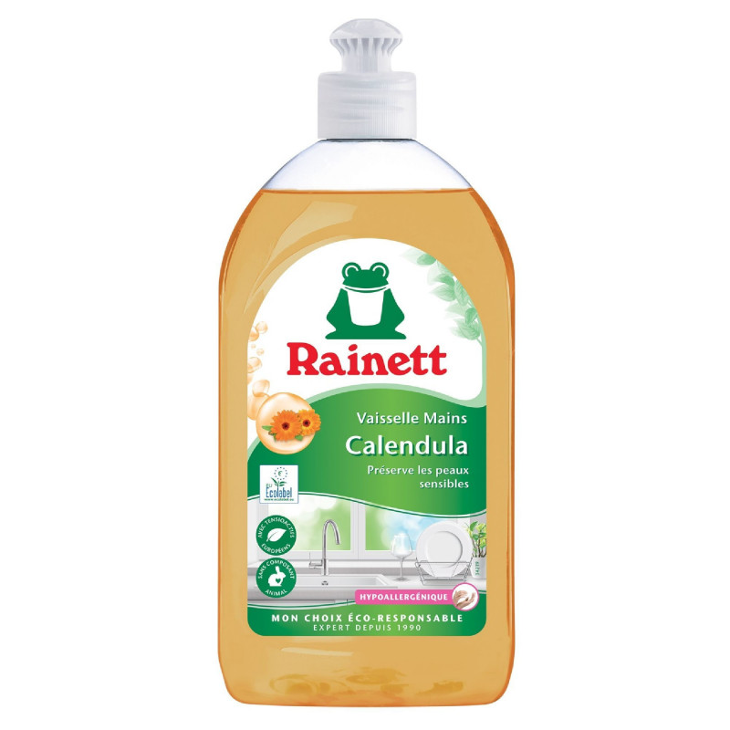 Rainett Liquide Vaisselle Ecologique Calendula 500ml