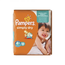 Pampers Taille N3 72 Unités