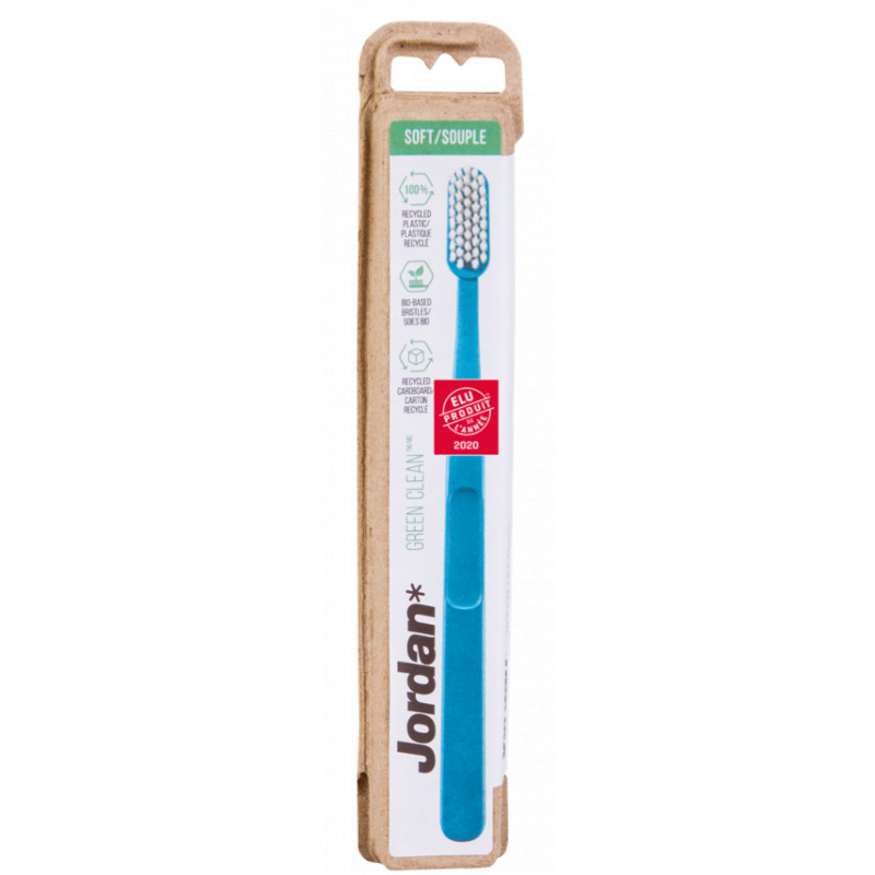 Jordan Brosse à Dents Green Clean Souple x1