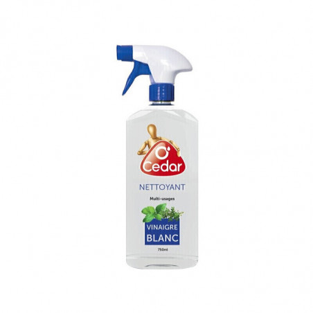 O Cedar Pack de 10 sprays nettoyants Vinaigre Blanc 10 x 750 ml