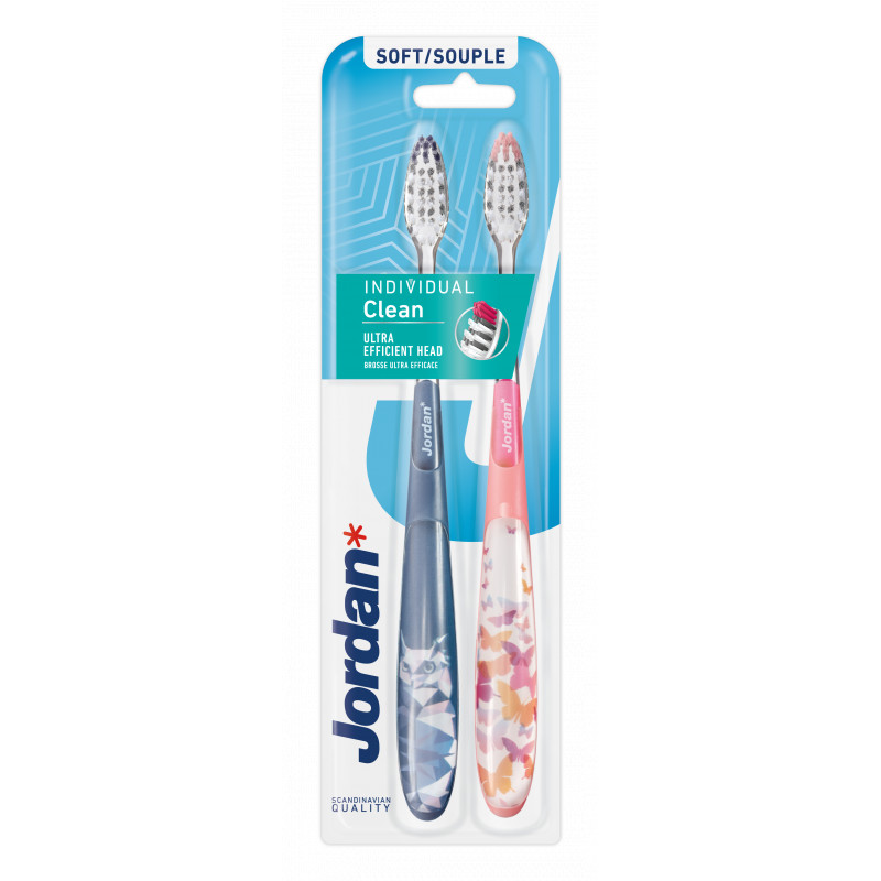 Jordan Brosse à Dents Individual Clean Souple x2