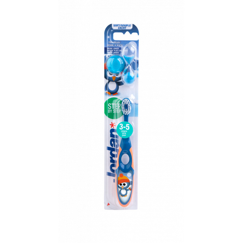 Pack de 10 - Jordan - Brosse à Dents Step by Step 3-5 ans x1