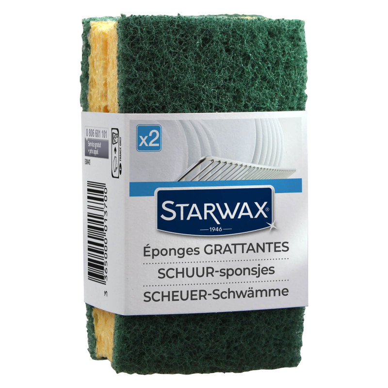 Starwax - Eponges grattantes X2