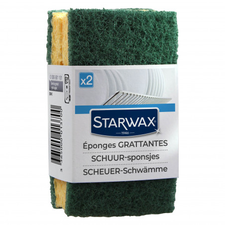 Starwax - Eponges grattantes X2