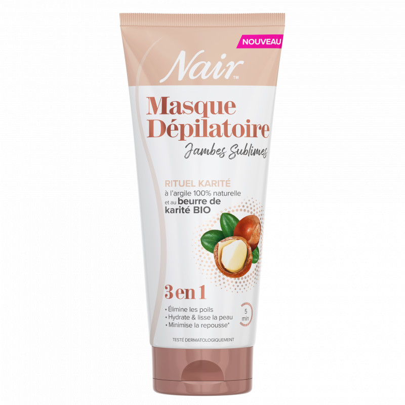 Nair - Masque dépilatoire Jambes Sublimes Rituel karité