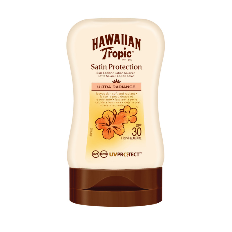 Lot de 2 - Hawaiian Tropic Lotion solaire Satin Protection SPF 30