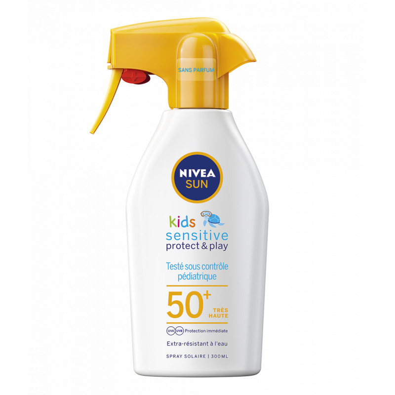 Nivea Sun - Pistolet Kids Protect & Play Sensitive FPS 50+  300Ml