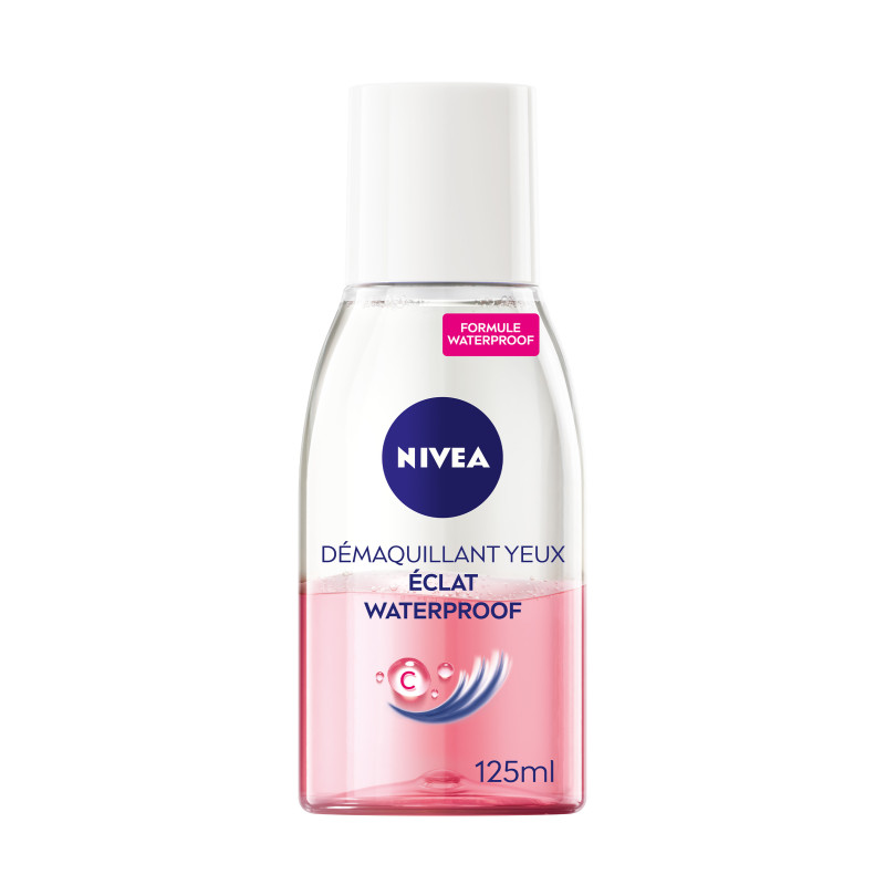 Pack de 3 - Nivea - Démaquillant Yeux Waterproof  Eclat 125ml