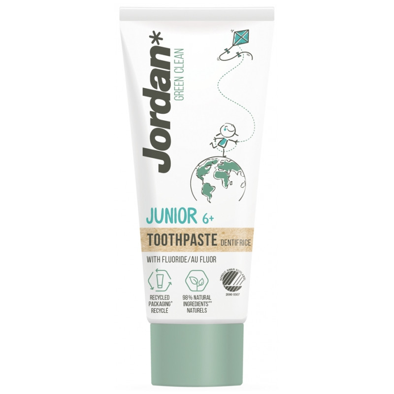 Jordan Dentifrice Green Clean Junior 6+ ans 50ml