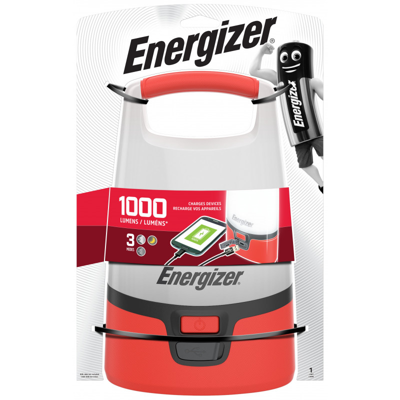 Energizer - Lanterne avec port usb pour appareil électronique