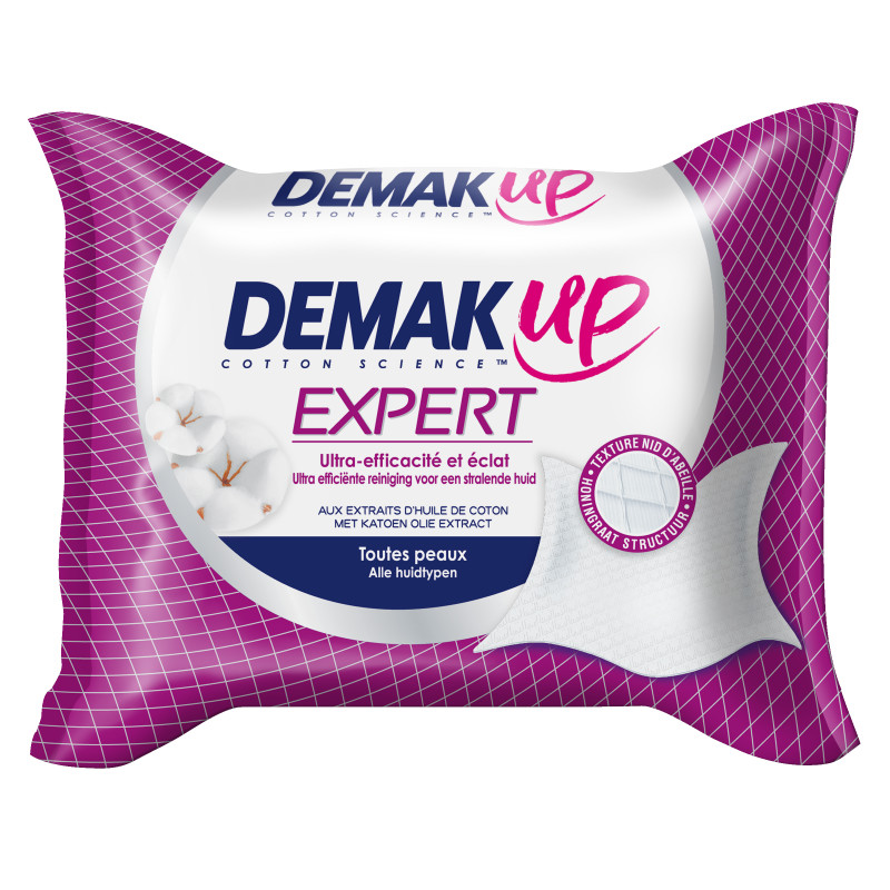 23 Lingettes démaquillantes Demak'Up Expert Toutes Peaux