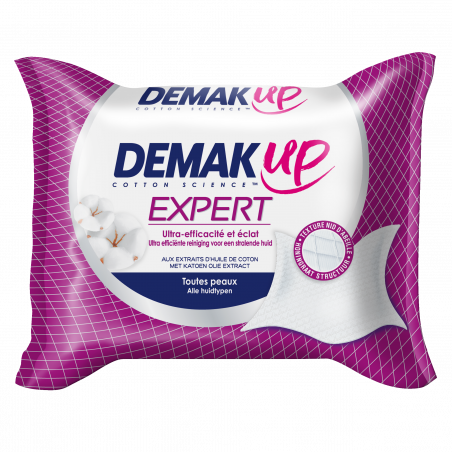 23 Lingettes démaquillantes Demak'Up Expert Toutes Peaux