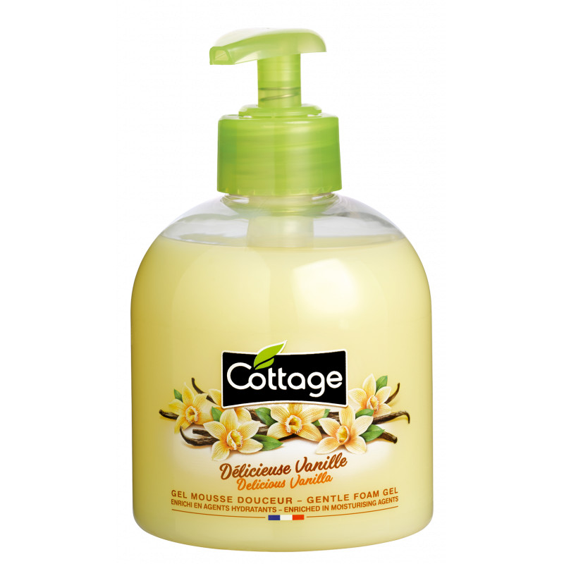 Cottage Gel Mousse Douceur La Vanille 300Ml