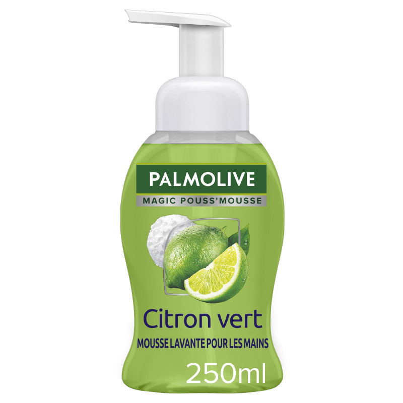 Savon liquide Mains Palmolive Pouss' Mouss Citron pompe - 250ml