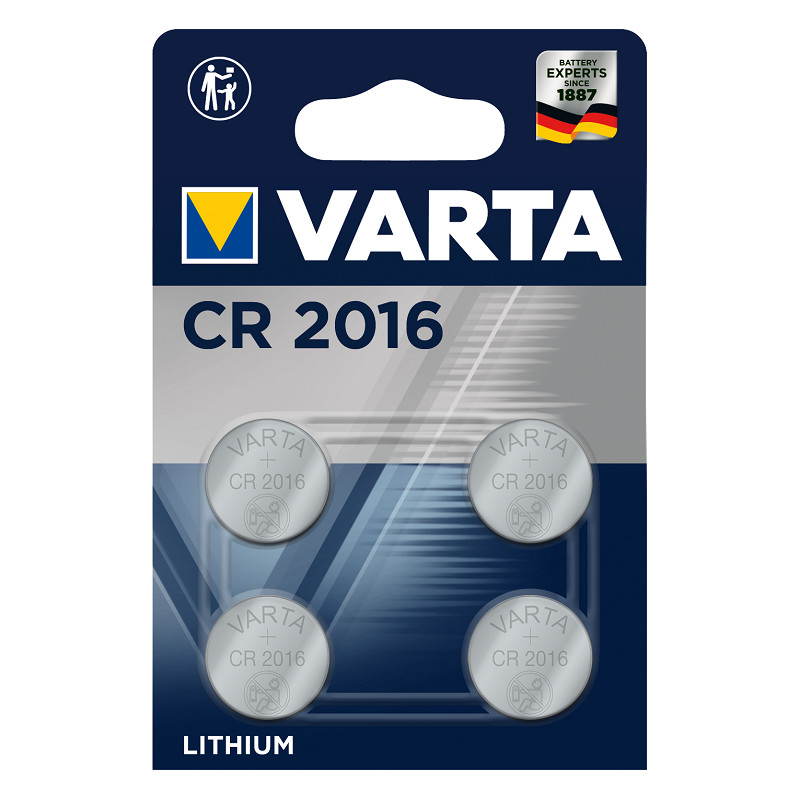 Varta - Pack de 10 blisters de 4 Piles électronique CR2016