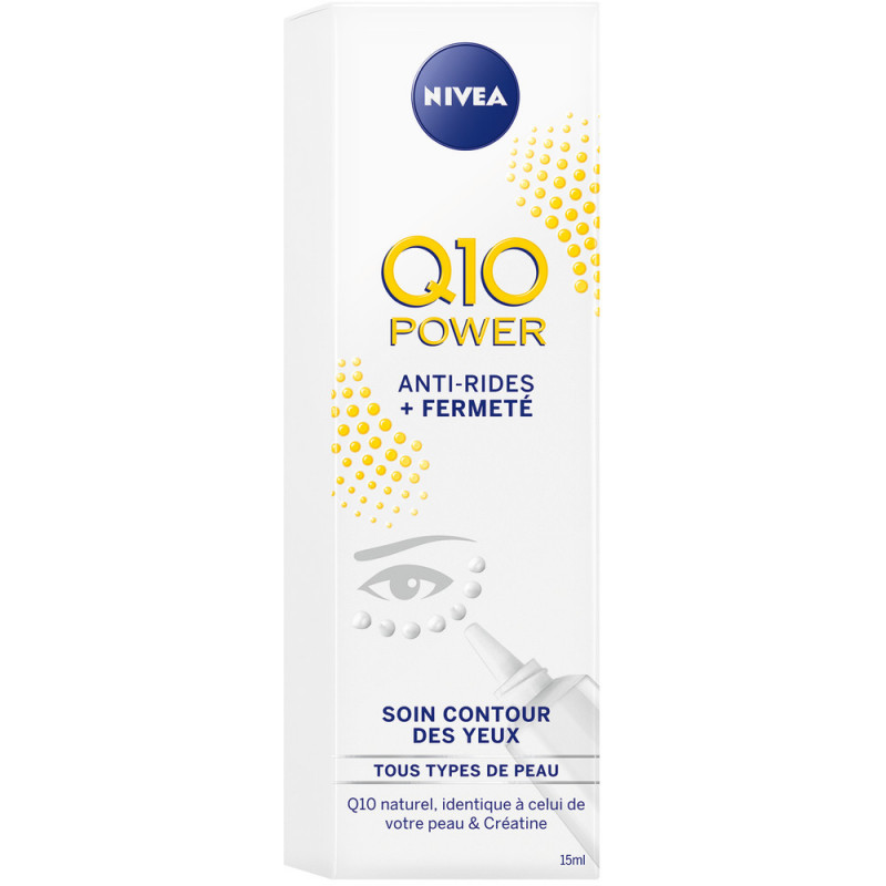 Nivea - Soin contour des yeux Fermeté Q10 Power 15ml